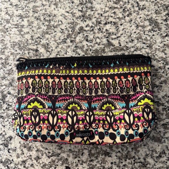 Sakroots Vibrant Patterned Cosmetic Bag - Picture 1 of 4